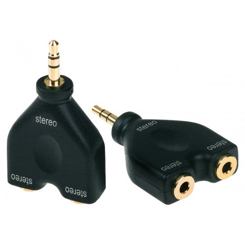 DieHard DHPA140 GOLD ABS Adapter 3.5 mm Stereo Plug/Socket