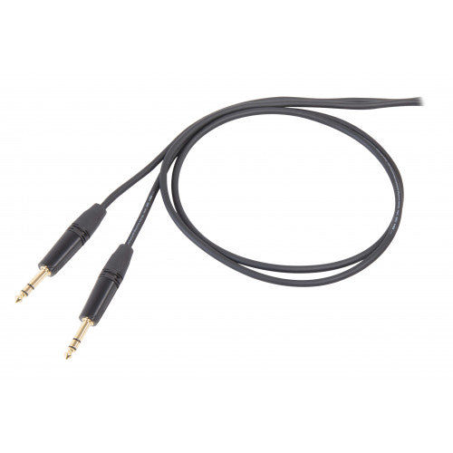 DieHard DHS140LU2 ONEHERO Câble symétrique professionnel à connexions stéréo 6,3 mm - 2 m