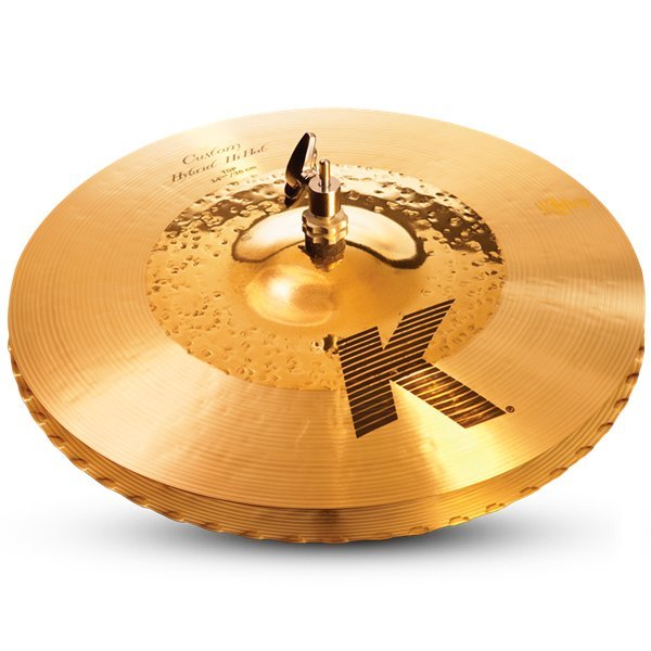 Zildjian K1226 K Cymbale inférieure HiHat hybride personnalisée - 14,25"