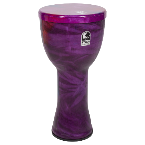 Toca SFDL-12WP Freestyle Lightweight 12" Djembe with Bag - Woodstock Purple