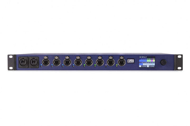 ELC DLS18GBXOPT DMX Commutateur Ethernet 16x Ports Ethernet 2x Ports de fibre