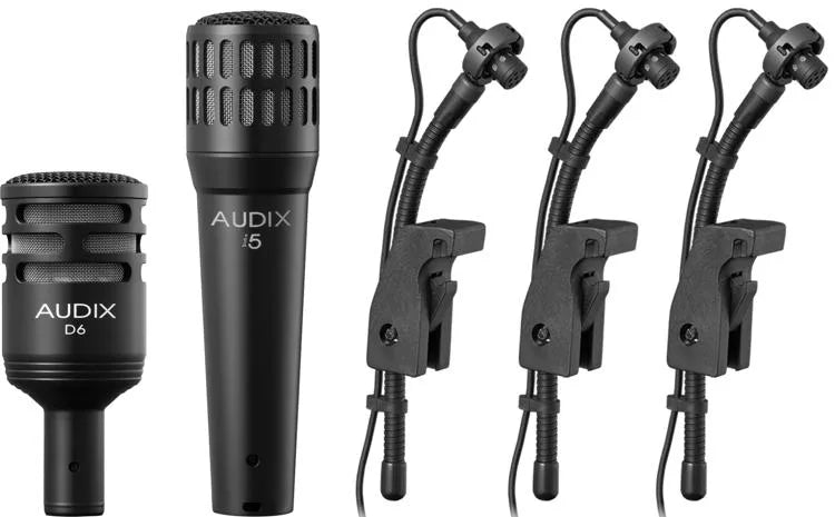 Audix DP5MICRO Ensemble de microphones pour batterie 5 pièces