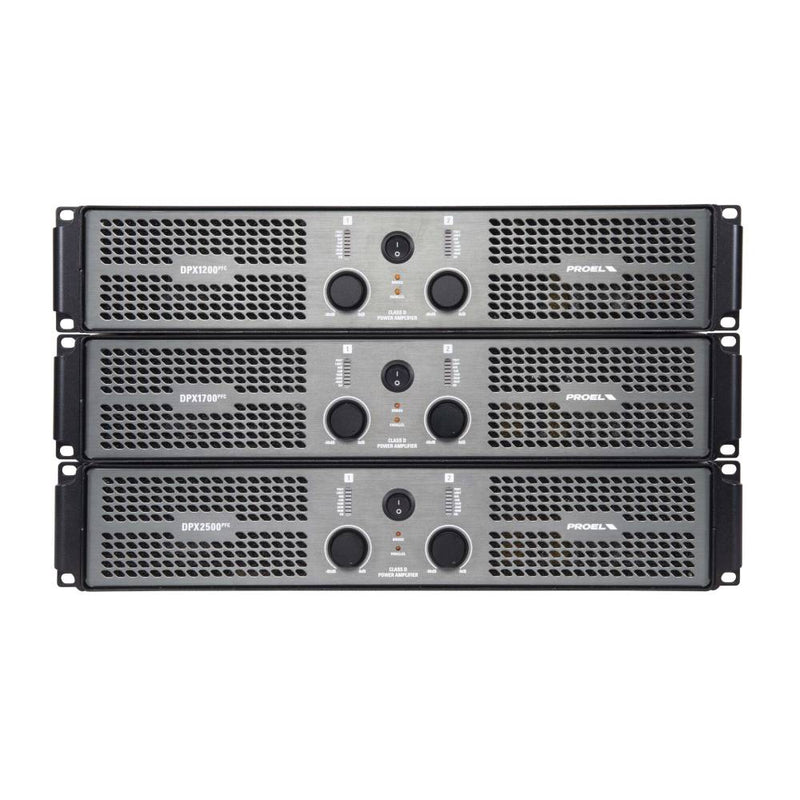 Proel DPX1200PPFC Class D Power Amplifier with SMPS and PFC
