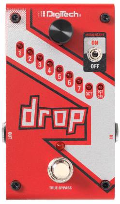 Digitech DROP Pédale de guitare polyphonique Drop Tune