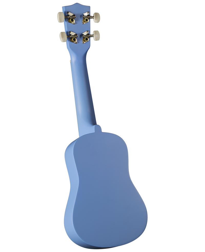 Diamondhead DU-127 Tropical Satin Soprano Ukulele (Cornflower Blue)