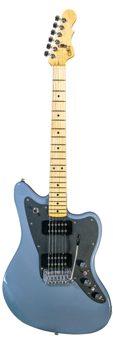 G&L FULLERTON DELUXE DOHENY V12 Pine Body w/ Maple Fretboard Electric Guitar - Pearl Grey
