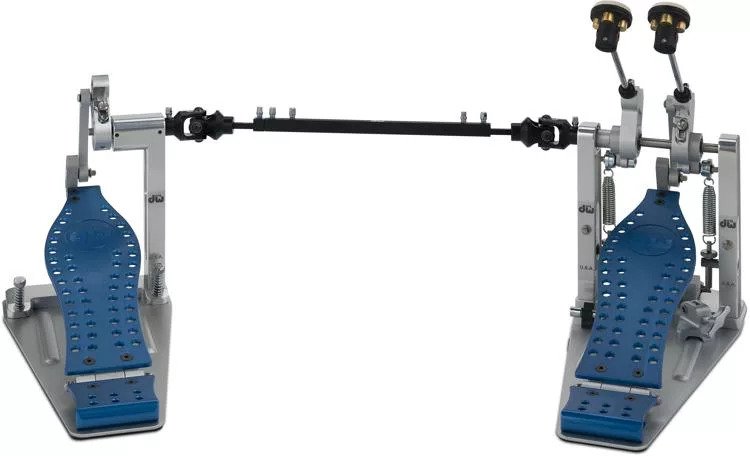 DW Hardware DWCPMDD2BL - Machined Direct Drive Double Bass Drum Pedal - Blue
