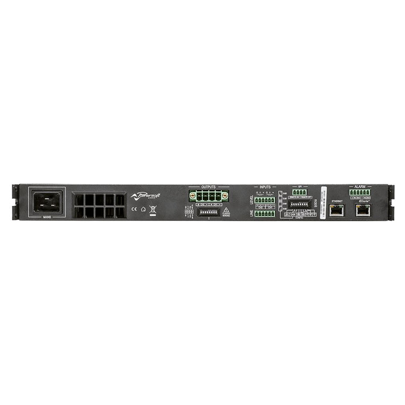 Powersoft DUECANALI 6404 DSP+D 6400W 2-channel Flexible Amplifier w/ DSP and Dante™