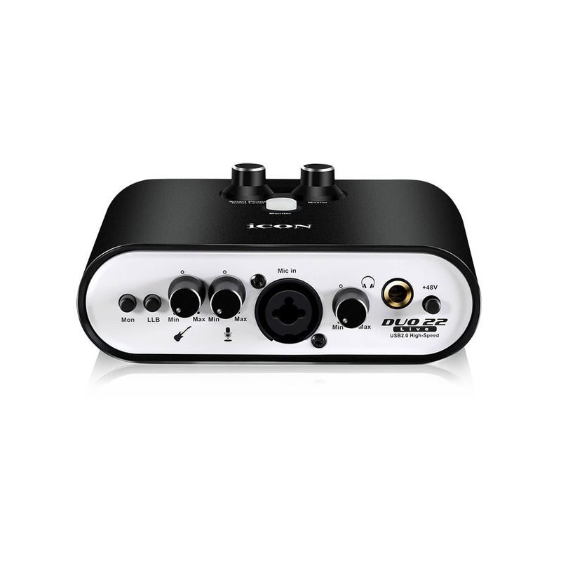 Icon Pro Audio DUO22 Interface de diffusion audio en direct