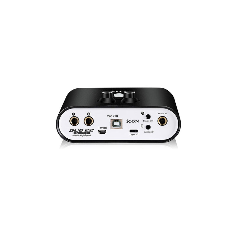 Icon Pro Audio DUO22 Interface de diffusion audio en direct