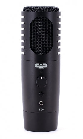 Microphone de diffusion dynamique à adresse frontale CAD E90 avec sorties XLR et USB