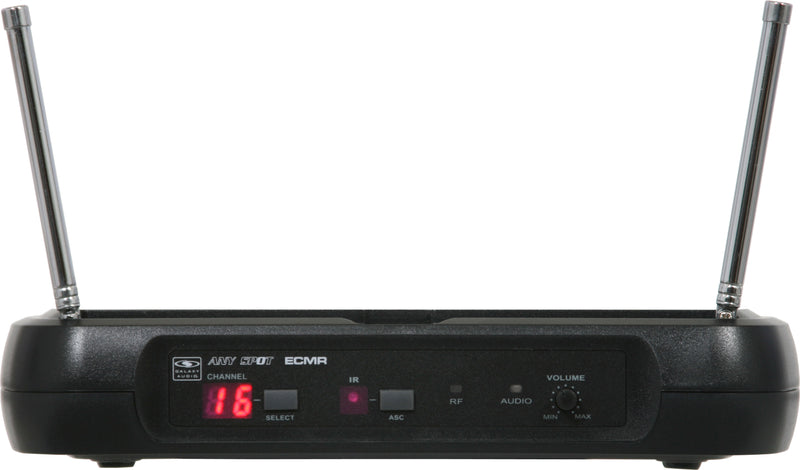 Système ECMR Galaxy Audio ECMR/52-HSM8 avec récepteur ceinture et microphone HSM8 amélioré