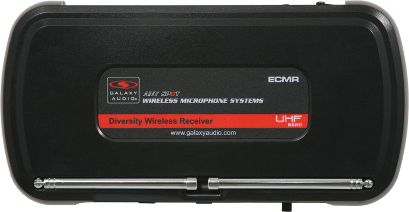Système ECMR Galaxy Audio ECMR/52-ESM8 avec récepteur ceinture et microphone ESM8 amélioré