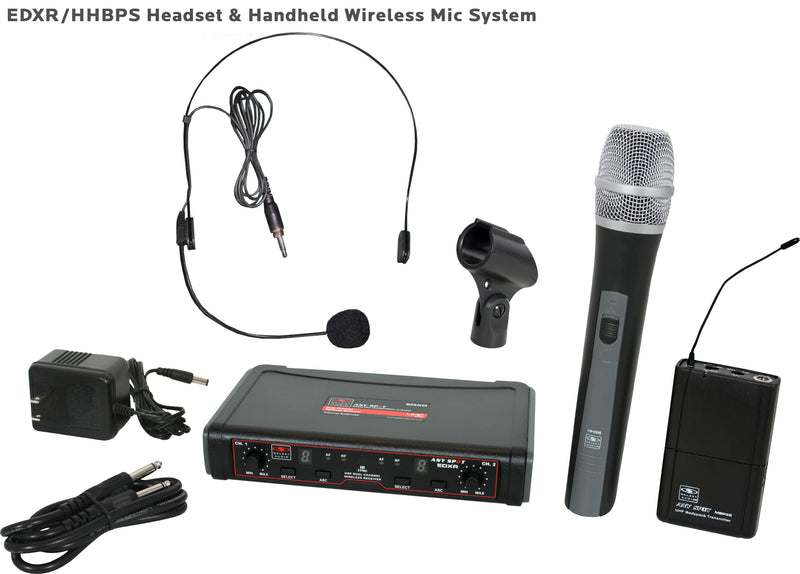 Galaxy Audio EDXR/HHBP EDX Microphone System