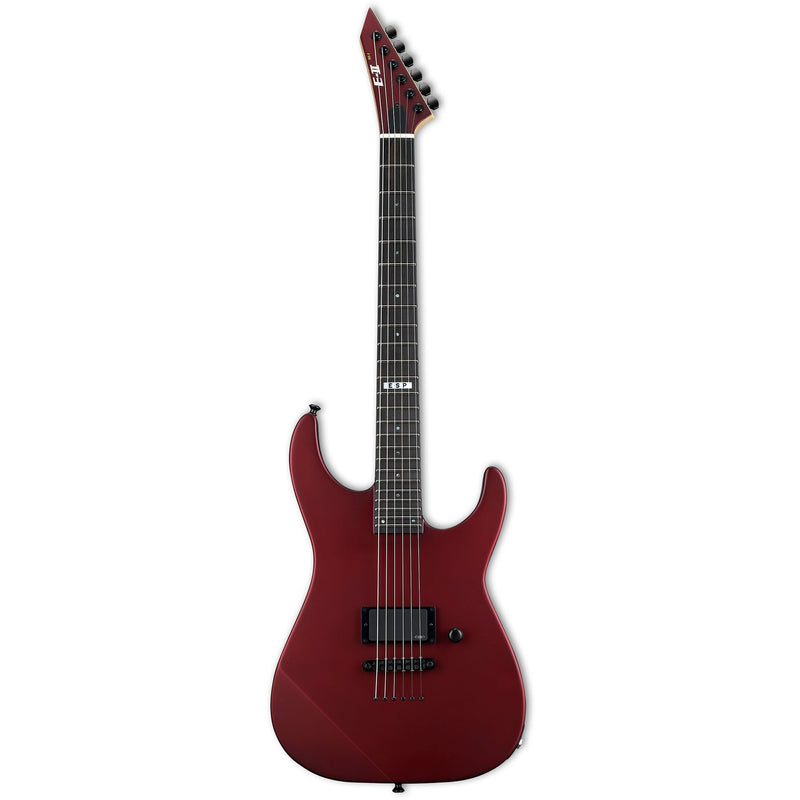 ESP E-II M-I THRU NT Electric Guitar (Deep Candy Apple Red)