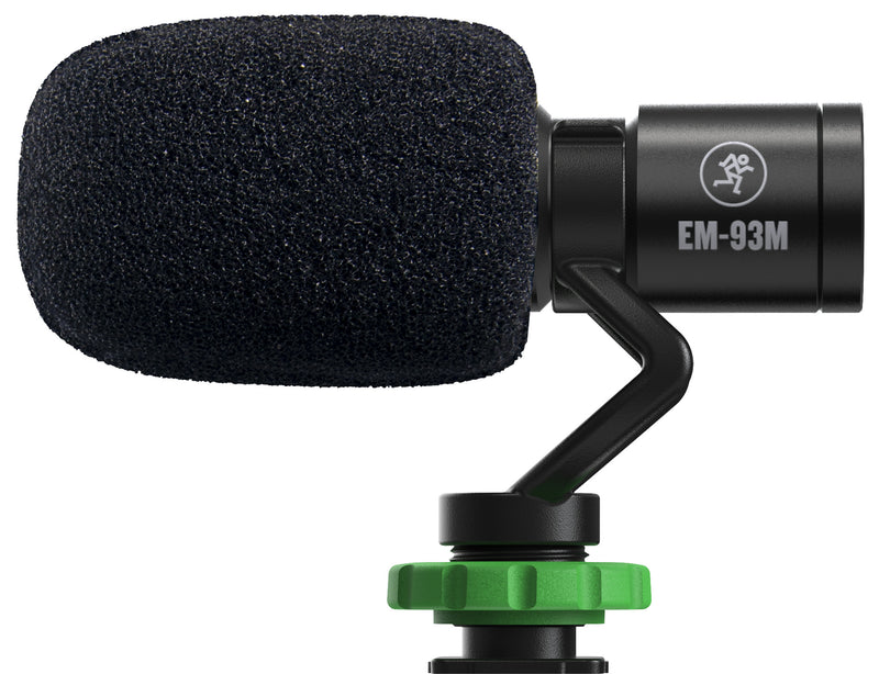 Mackie EM-93M Microphone compact pour smartphones/DSLRS