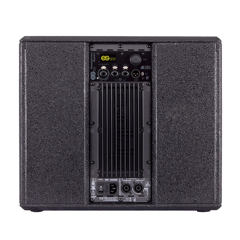 Db Technologies ES503 Système de sonorisation de haut-parleurs colonnes portables compatibles Bluetooth avec mélangeur et supports intégrés