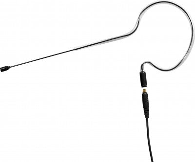 Galaxy Audio ESM8-OBK Nearly Invisible Single Ear Headset Microphone w/ 4 Cables (Mixed) - Black