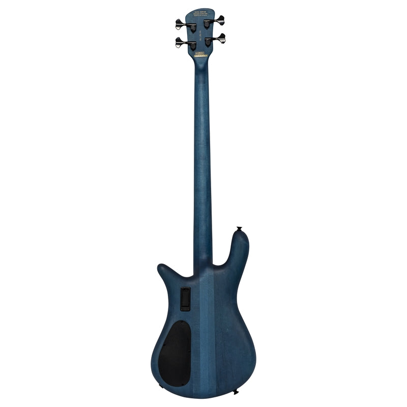 Spector EURO4LXBBM Euro 4Lx - Electric Bass with EMG & Bartolini Pickups - Black & Blue Matte