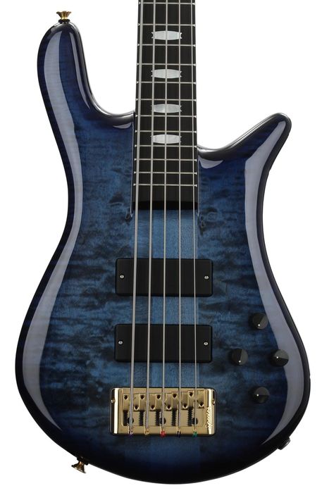 Spector EURO5LTBFG Euro 5 LT - Basse électrique 5 cordes avec micros Bartolini passifs - Blue Fade Gloss