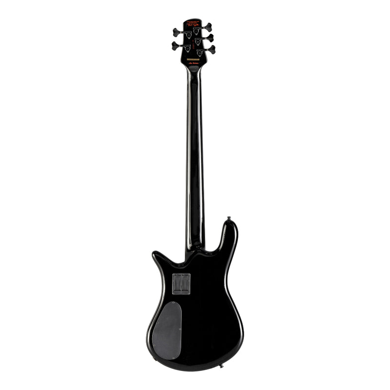 Spector EURO5LXALEX2 Euro5LX Alex Webster - Basse électrique 5 cordes avec Seymour Duncan Humbuckers - Noir brillant