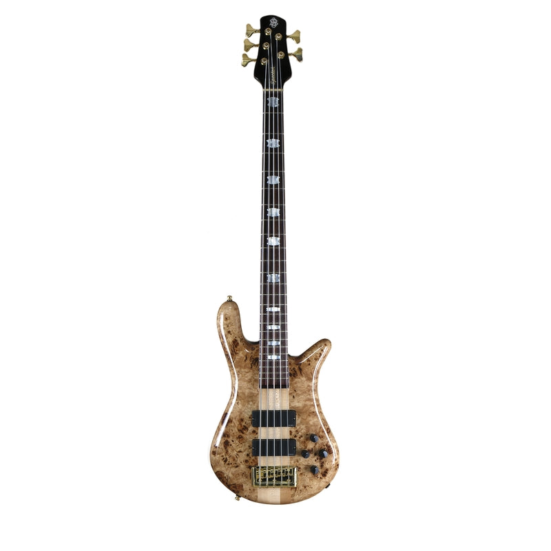 Spector EURO5LXPOPB Euro 5Lx - 5 String Electric Bass with Active EMG Pickups - Poplar Burl Gloss