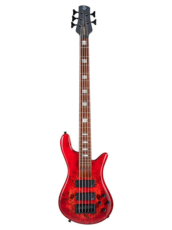 Spector EUROBOLT5INRD 5-String EuroBolt5 Electric Bass Guitar - Inferno Red