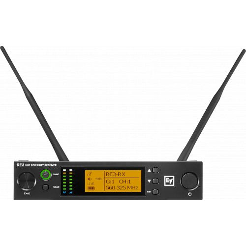 Electro-Voice RE3-RX-5H Diversity Receiver (FREQ: 5H)