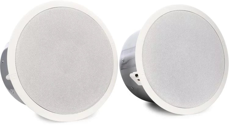 Electro-Voice EVID C8.2LP 8" Low-Profile Speaker - Pair (White)