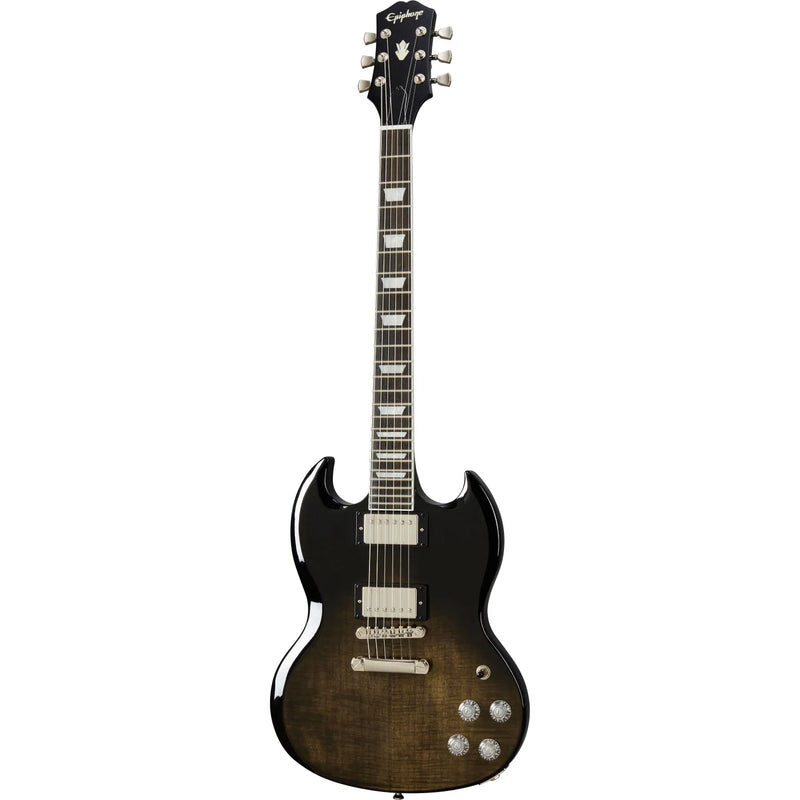 Epiphone EISMFTBFNH SG Guitare électrique moderne à figurine (Trans Black Fade)