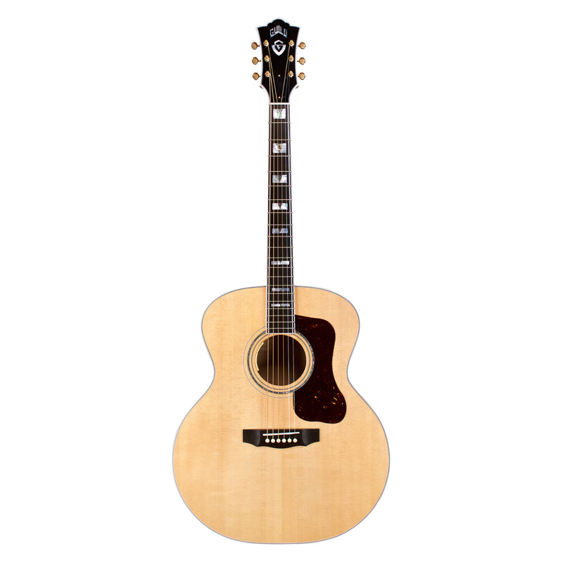 Guild F-55E Guitare électrique acoustique Jumbo Body – Érable blond