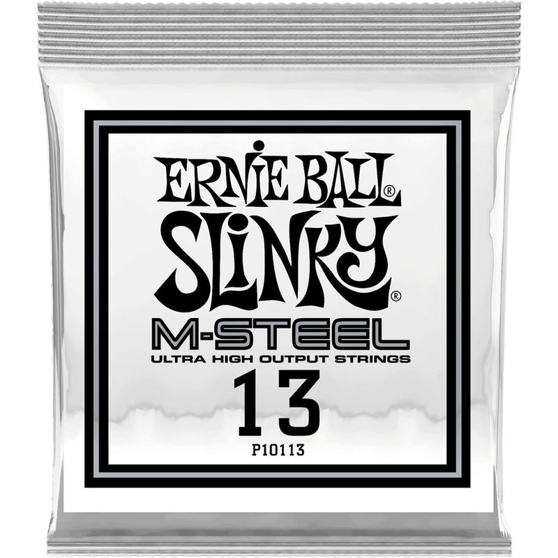 Ernie Ball 1013EB M-Stell Plain Acoustic or electric guitar Strings - 013P