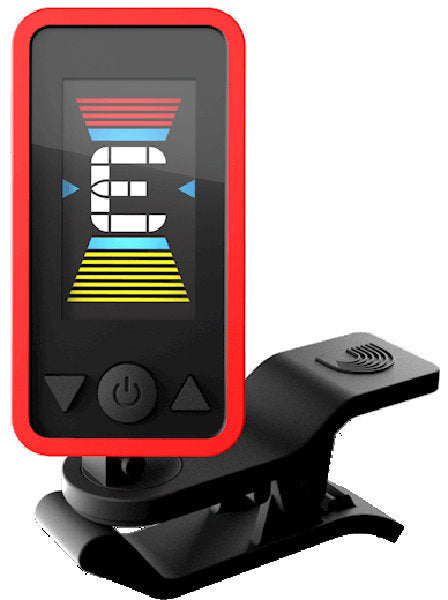 D'Addario PW-CT-17RD Eclipse Clip-On Tuner - Red