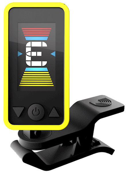 D'Addario PW-CT-17YL Eclipse Clip-On Tuner (Yellow)