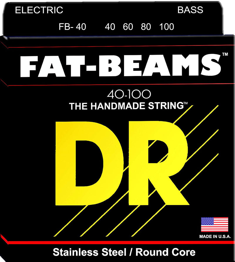 Dr Cords faits à la main FB-40 Fat Pouchons à 5 cordes de basse - Lumière (40-100)