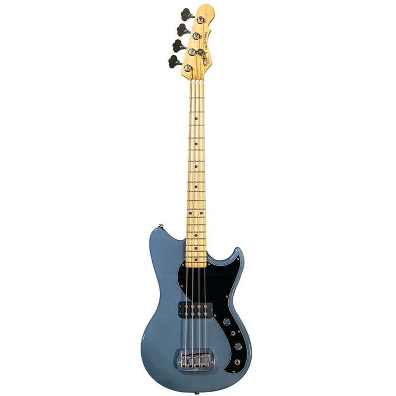 G&L FULLERTON DELUXE FALLOUT BASS Alder Body w/ Maple Fretboard Electric Bass Guitar - Grey Pearl