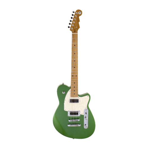 Reverend FLATROC Electric Guitar (Metallic Emerald)