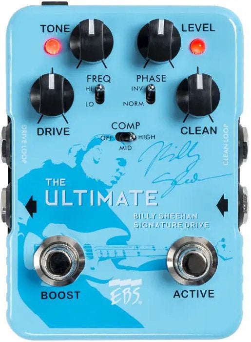 EBS BILLY SHEEHAN Ultimate Signature Drive Pedal