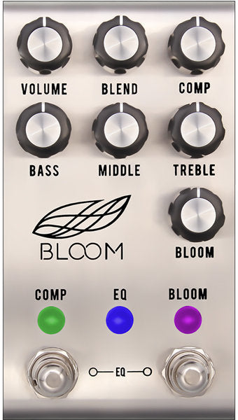 Jackson Audio BLOOM-V2-SILVER Compression Effect Pedal - Silver