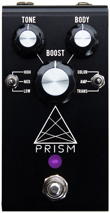 Jackson Audio PRISM-BLACK Tone Shaping Effect Pedal