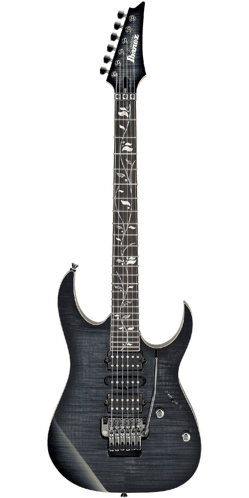 Ibanez RG8570Z J Custom Electric Guitar (Black Rutile)