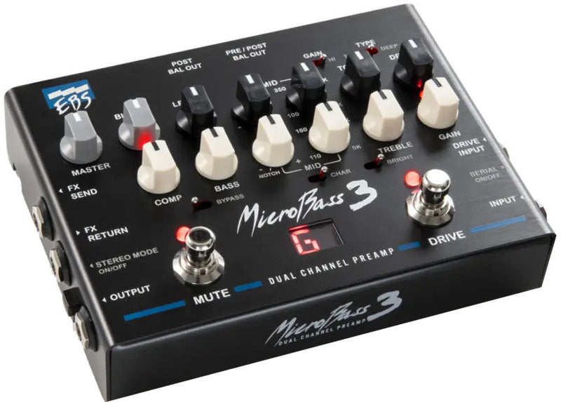 EBS MICROBASS 3 Professional Outboard Preamp