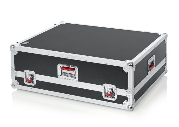 Gator GTOURWINGNDH ATA Flight Case for Behringer Wing Digital Mixer w/ Casters, No Doghouse