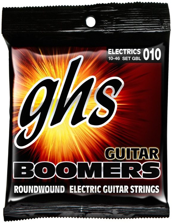 Ghs Boomers GBL 6-String - Light Scale 010-046 - Red One Music