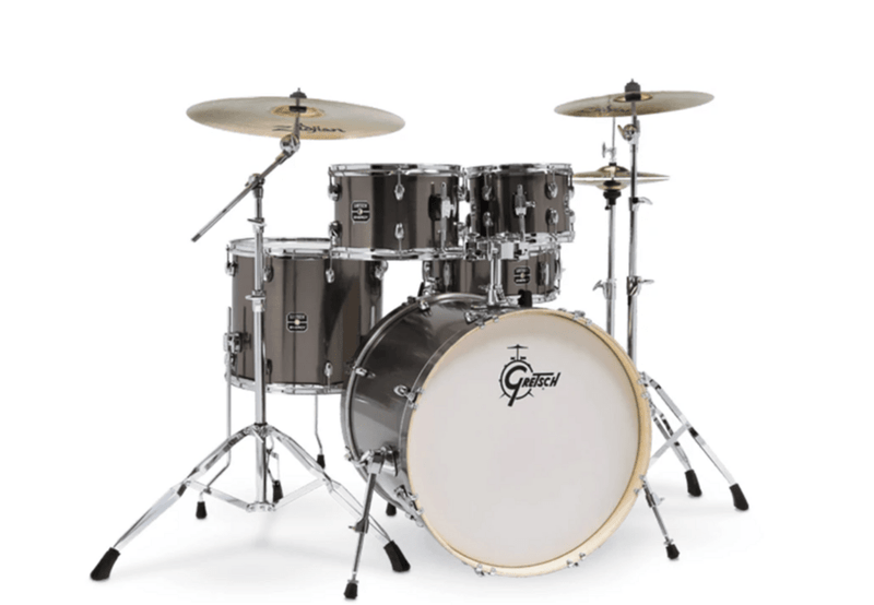 Gretsch Drums GE4605GS Energy 5pc Drum Kit With 20" Bass Drum (Grey Steel)