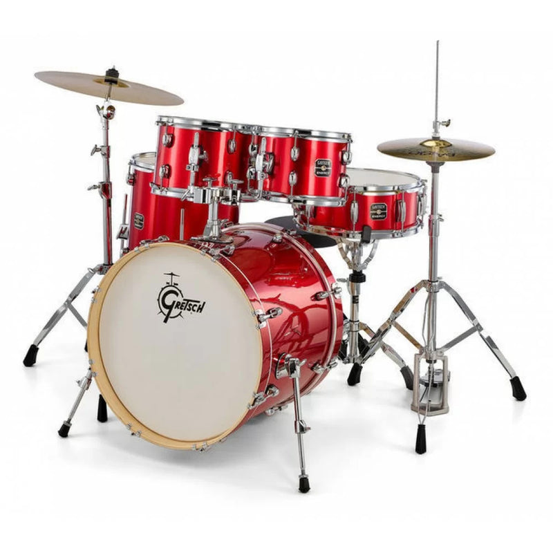 Gretsch Drums GE4605R Energy 5-Piece Drum Kit (Red)