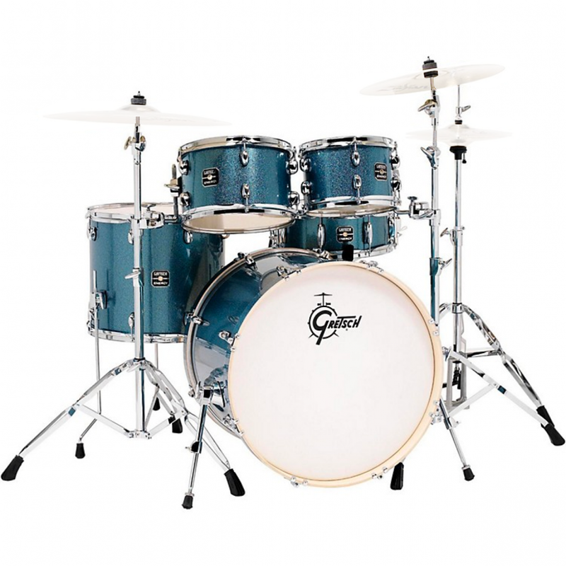 Gretsch GE4E825BS Energy 5-Piece Drum Kit (Blue Sparkle)