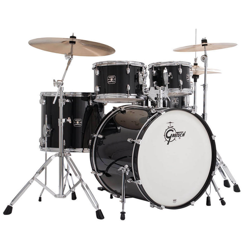 Gretsch Drums GE4E825B Energy 5 Piece 22" Drumkit With Hardware (Black)