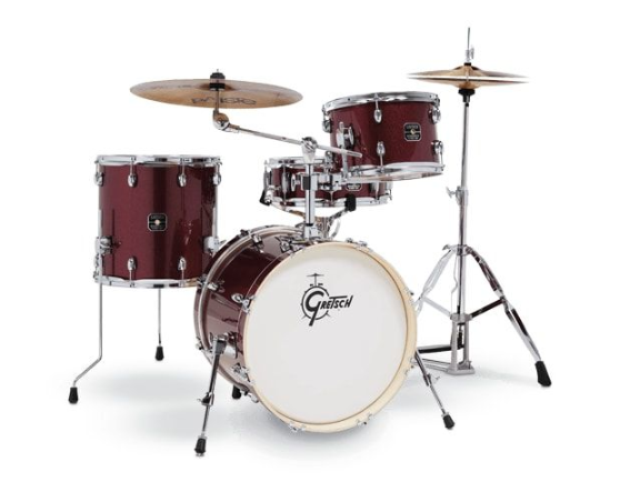 Gretsch Drums ENERGY 4-Piece Drum Street Kit - Ruby Red Sparkle