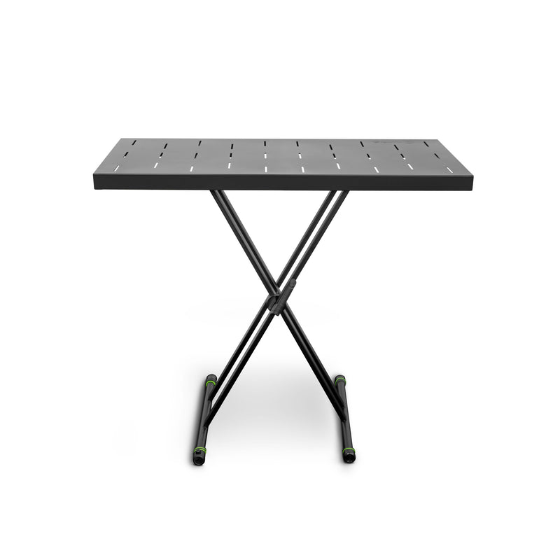 Gravity GR-GKSX2RD Keyboard Stand Set w/ Keyboard Stand X-Form Double and Rapid Desk